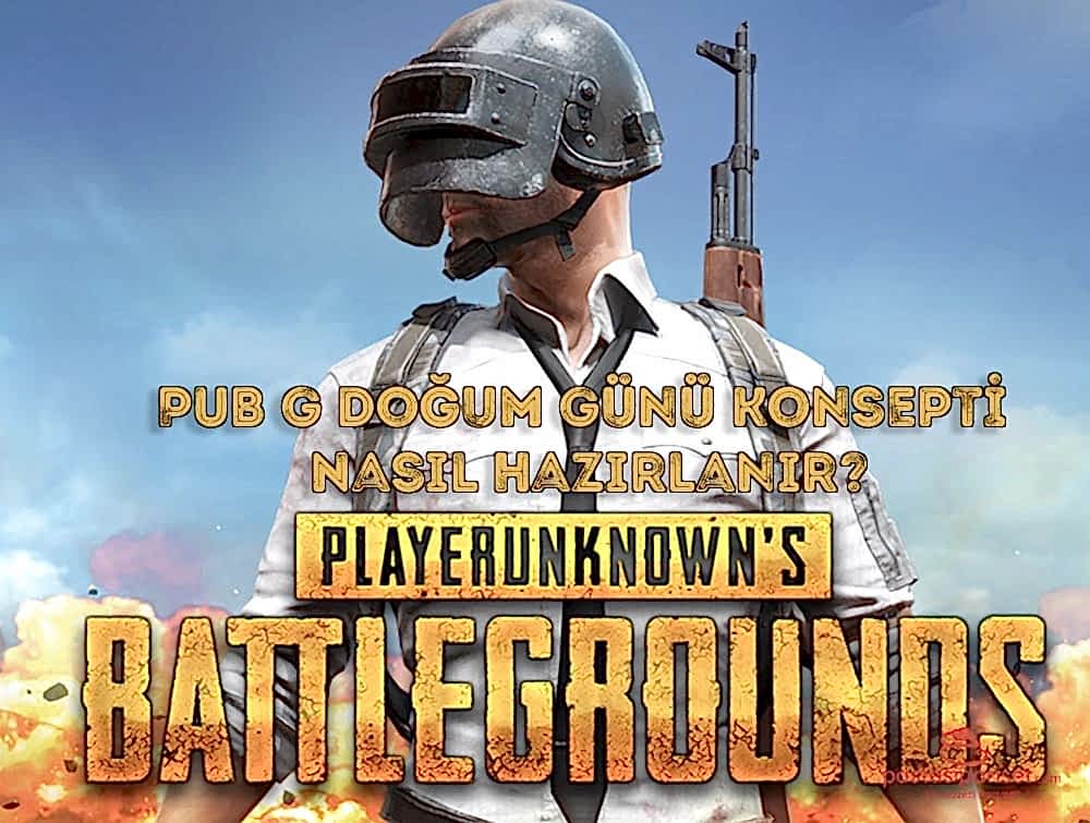 pubg pastası, pubg doğum günü pastası